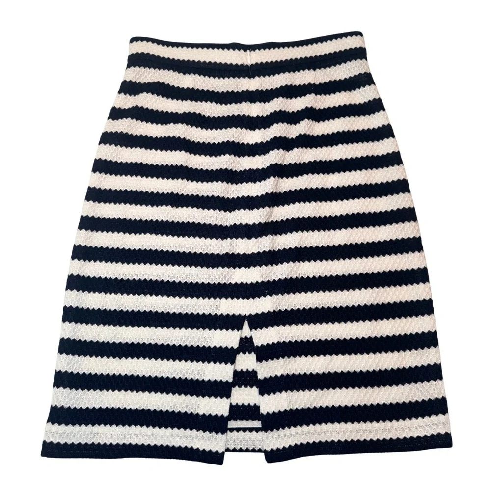 Diane von Furstenberg High Waisted Striped Skirt
